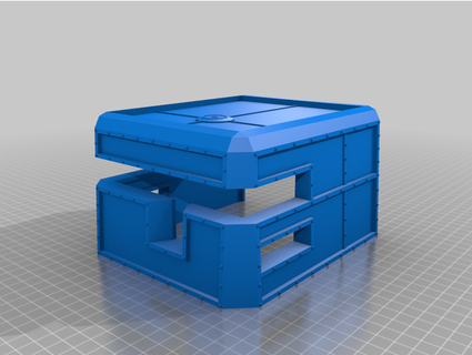 leman russ bunker ravencos27 3d print model - Mito3D