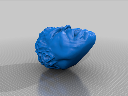 Hulk's cabeza davisantiago3d 3d print model - Mito3D
