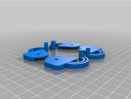 ender 3 livellamento ruota serrature mikehayden 3d print model - Mito3D