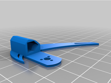 omphobby m1 fin tail akoirium 3d print model - Mito3D