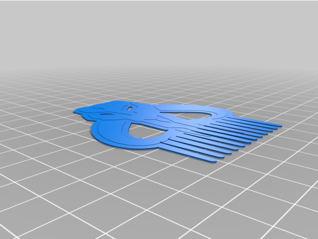 mando comb - remix earth138 3D print model - Mito3D