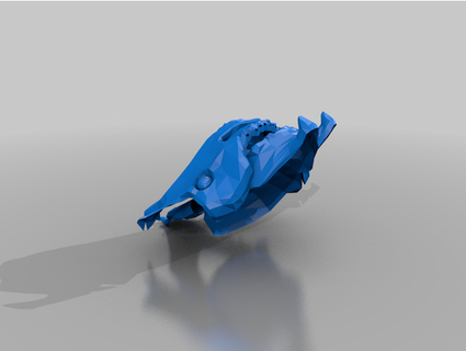 uthos Dio maschera punto infernale jagerjulia 3d print model - Mito3D