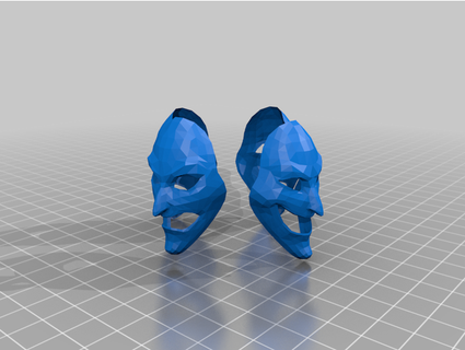 ozyrmy Deus máscaras jagerjulia 3d print model - Mito3D