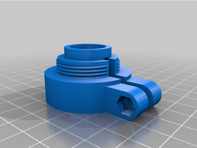 danfoss rav m30 adapter toto-w 3D print model - Mito3D