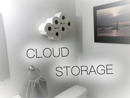 tp cloud storage shelf 3d print model - Mito3D