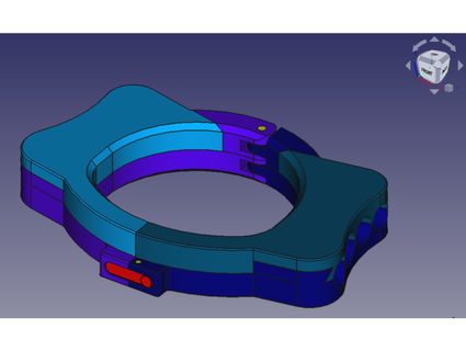 neck-finger-cuff maker2tester 3d print model - Mito3D