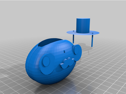 kawai container yngneil 3d print model - Mito3D