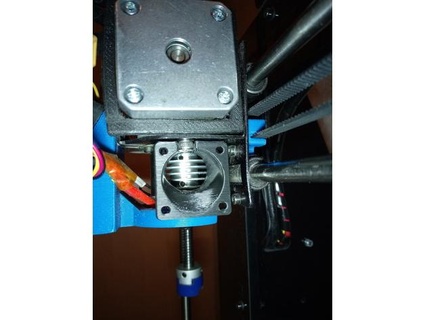 buse extrudeuse ventilateur canal mk8 nitzschemodellbau 3d print model - Mito3D