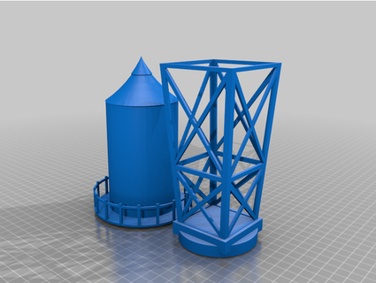 warner tower legoturtle924 3d print model - Mito3D