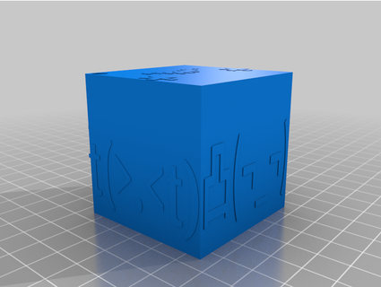 fidget cube 3d maze yngneil 3d print model - Mito3D