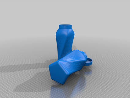 água garrafa bhavindesign 3d print model - Mito3D