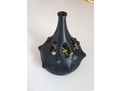 mini plant pot lukept 3d print model - Mito3D