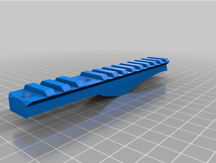 arc vapeur ar 6 dard élargi rail fuss im ohr 3d print model - Mito3D