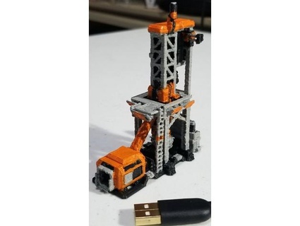 satisfactory miner mk1 micro print hamiltoniand 3d print model - Mito3D