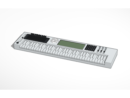 yahmama 9000 pró teclado resmungar ilegal 3d print model - Mito3D