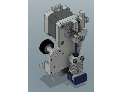 microswiss directdrive+allmetalhotend assembly step fusion360 print2win 3d print model - Mito3D