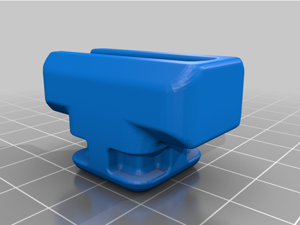 passender klickfix quad auf mini adapter grinario 3d print model - Mito3D