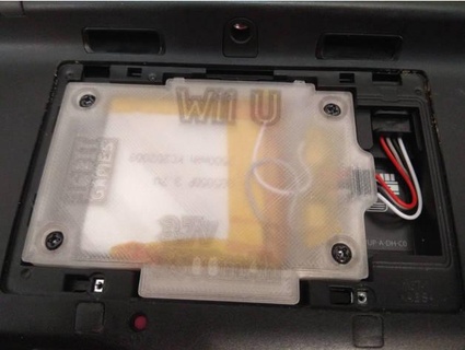 wii Gamepad Batterie Schale 16bitgames 3d print model - Mito3D