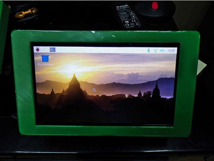 frambuesa pi 7 toque pantalla bisel i8yurdog 3d print model - Mito3D