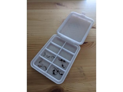 mini compartment fly box dryfly 3d print model - Mito3D