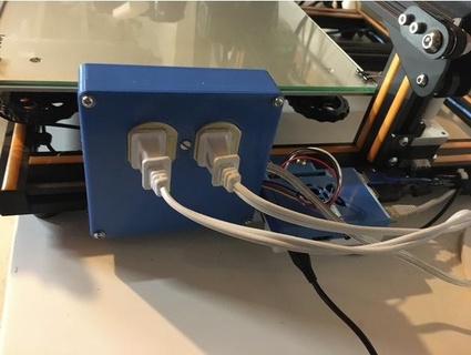 gpio-controlled outlet box octoprint charlesodonnell 3d print model - Mito3D