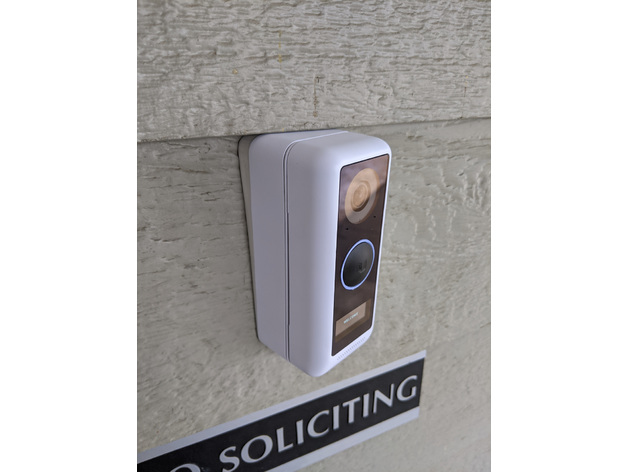 unifi protect g4 doorbell siding shim aw 3D print model - Mito3D