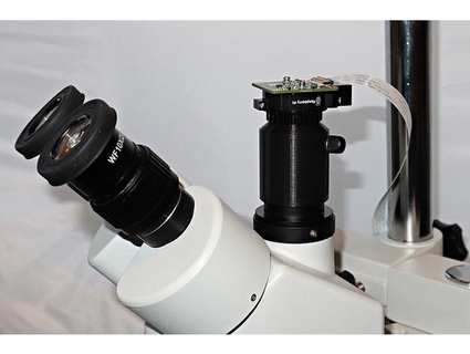 raspberry hq camera amscope adapter mgx 3d print model - Mito3D