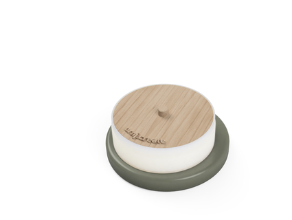 simple jar lid plate ornjcreate 3d print model - Mito3D