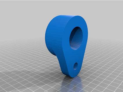 1 dedo orifício escalada aguarde gmcnut 3d print model - Mito3D