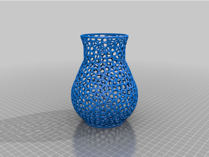 Voronoi vazo v1 jain 3d print model - Mito3D