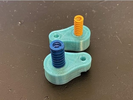 anycubic mega zero heated bed adapters lvader 3d print model - Mito3D