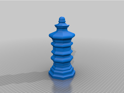 Schaum Kissen Turm lts Weisen 3d print model - Mito3D