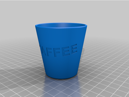 café tasse f2 beamer 3d print model - Mito3D
