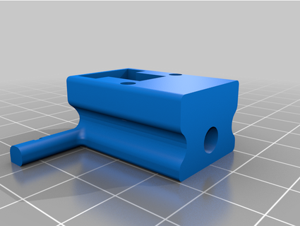 ajustável z endstop molas cgman 3d print model - Mito3D