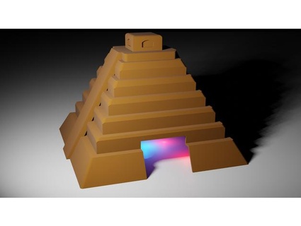 mayan pyramid tminus0 3d print model - Mito3D