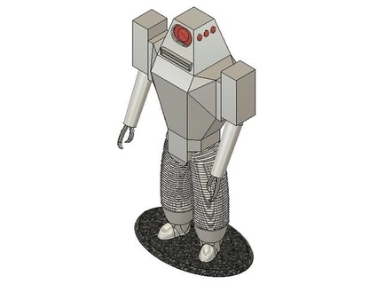 cible Terre robot shionezumi 3d print model - Mito3D