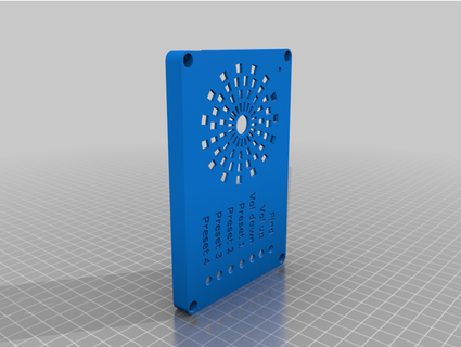 velleman mk194n radio case 3dsmile 3d print model - Mito3D