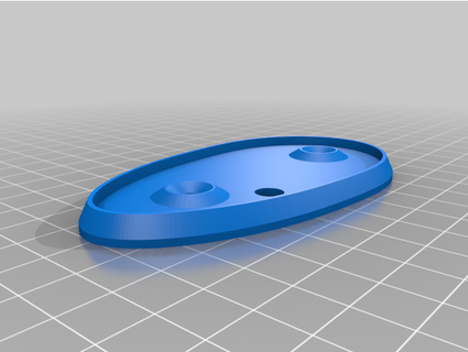 sello indicador mercedes pontón cola aleta wobot 3d print model - Mito3D