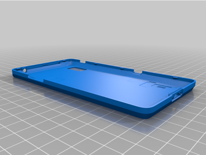 fairphone2 slim cover back easy2print bugsbunnyx 3d print model - Mito3D