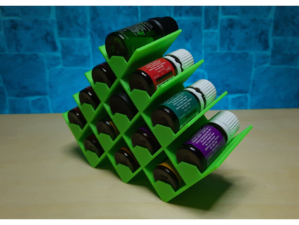 essential oil rack dehapro 3d print model - Mito3D