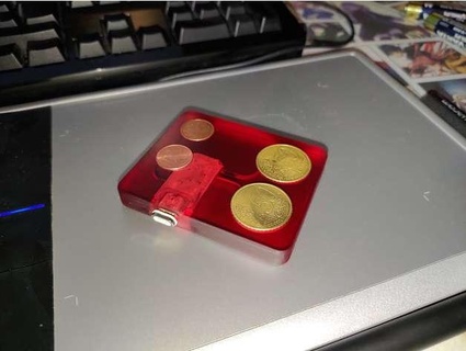 osu capacitivo touchpad monedas chokonmainatsu 3d print model - Mito3D
