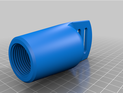 strap retainer ashscott 3d print model - Mito3D