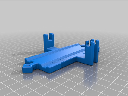 chemin fer barrière jouet train ensemble skyexpress11 3d print model - Mito3D
