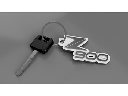 z900 keychain vinos88 3d print model - Mito3D