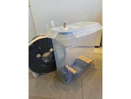 single spool 4l drybox swooshy 3d print model - Mito3D