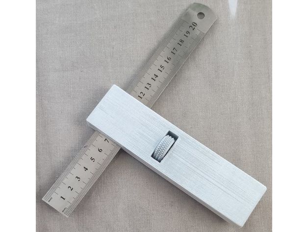 combination square - gauge equerre combin e trusquin weberpapa 3D print model - Mito3D