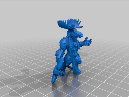 alcetauro ganso 3d print model - Mito3D