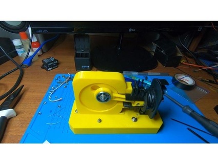 totalmente 3d imprimível 2 derrame electro magnetic motor modelo artemx 3d print model - Mito3D