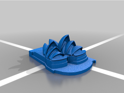 sydney opera house ternarydesign 3d print model - Mito3D