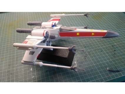 x-wing isidrodaniel 3d print model - Mito3D
